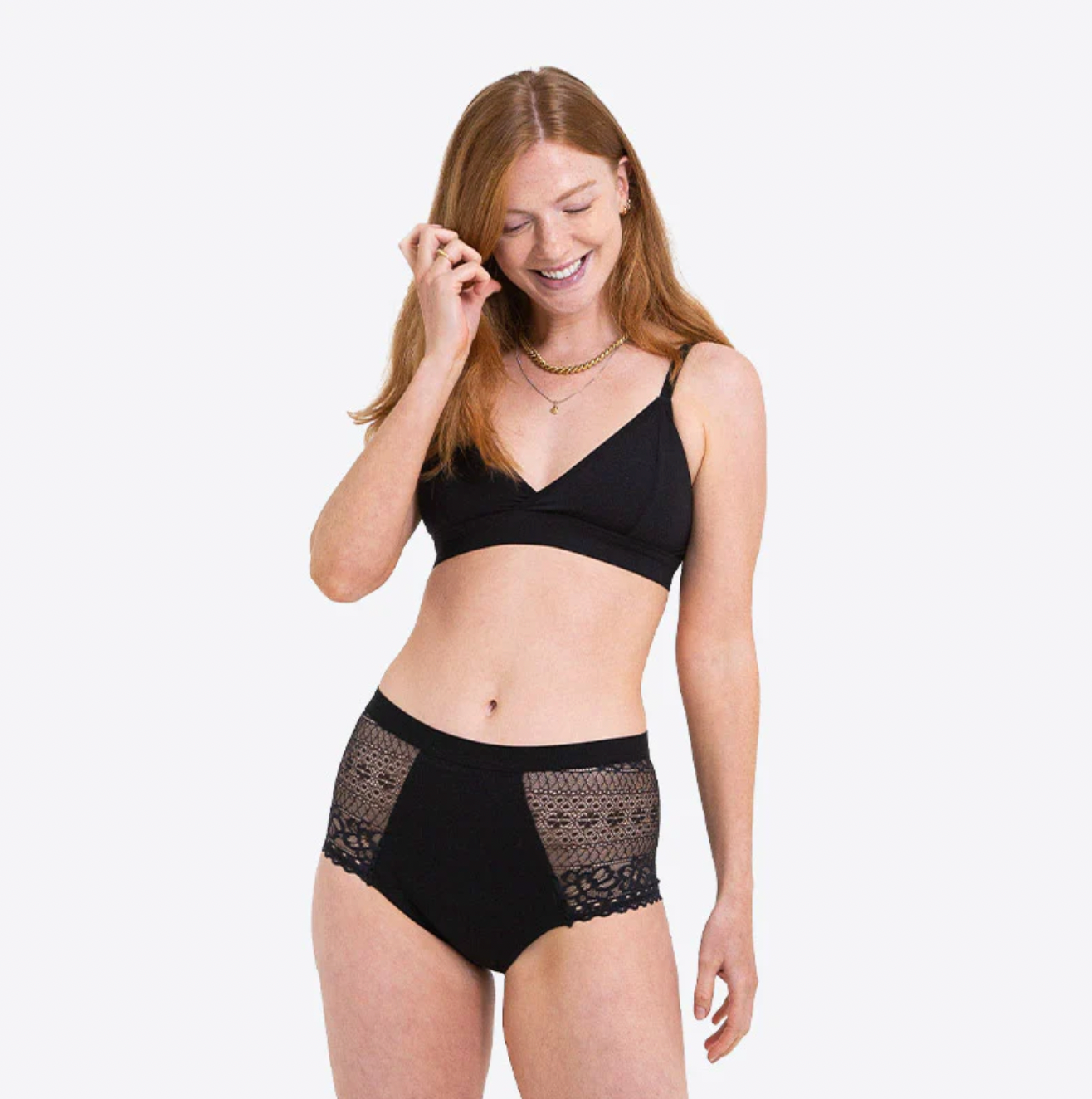WUKA Ultimate™ Lace High Waist (Heavy Flow)