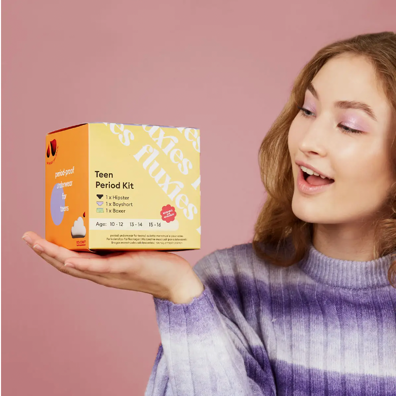 fluxies Teen Period Kit (Heavy Flow)