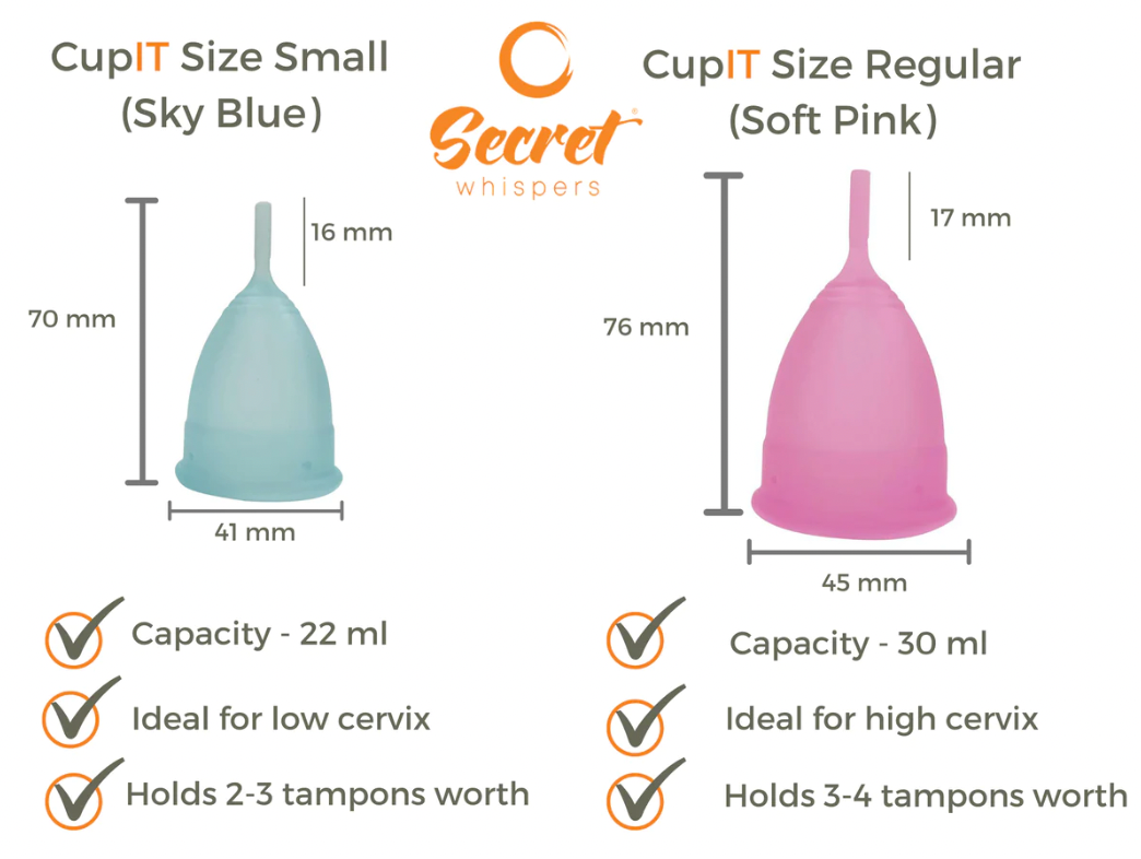 Secret Whispers Menstrual Cup Kit