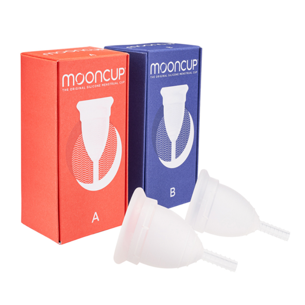 Mooncup® Menstrual Cup (Sizes A & B)